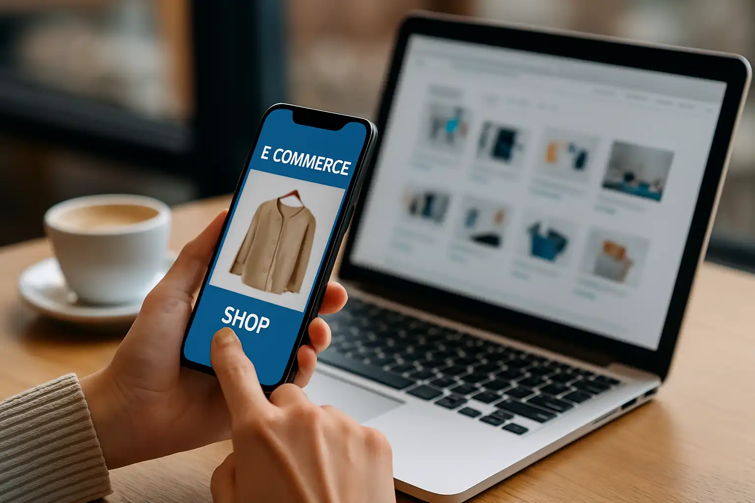 E-Commerce App Benefits Panel